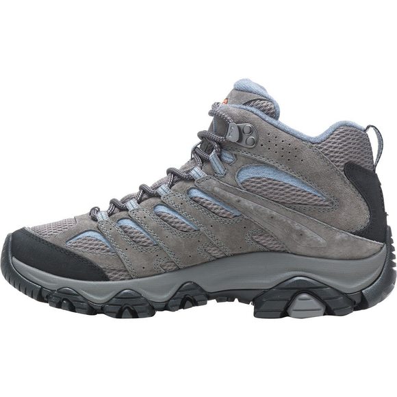 MERRELL WOMEN'S MOAB 3 MID WATERPROOF HIKING BOOT, GRANITE, 7.5 - Picture 1 of 2